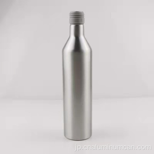 クラウンリッドリングプル付きアルミニウムビールボトル